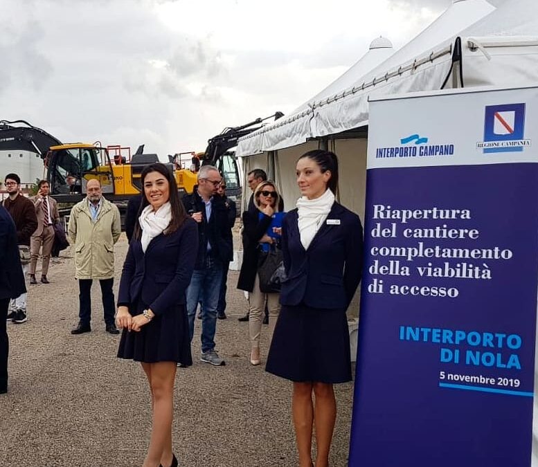 Il Presidente Vincenzo De Luca inaugura l’Interporto di Nola